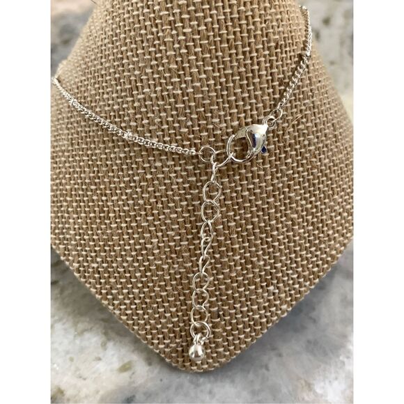 Silver Anklet with Starfish #beach - Picture 3 of 3